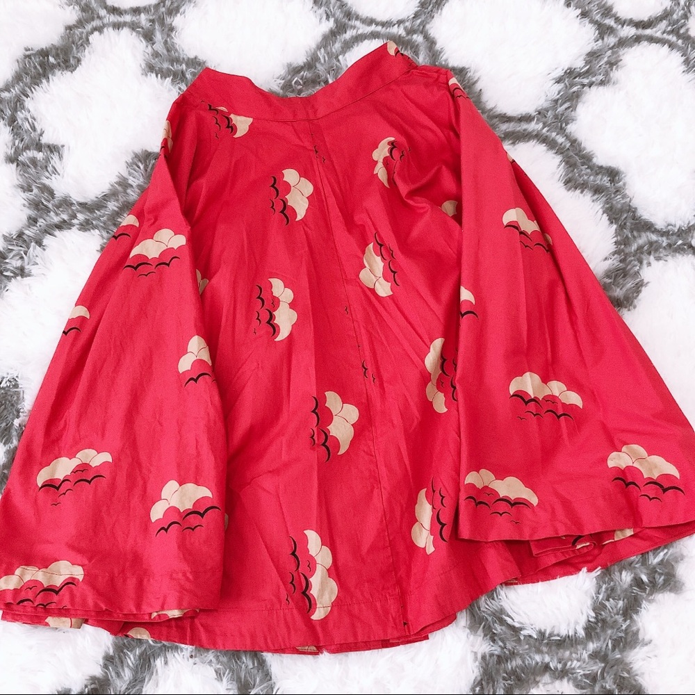 Twirling Through Town Skirt in Sunset